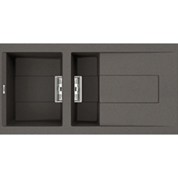 Zlewozmywak Elleci SMART 475 KERATEK K93 DOVE GREY LKI47593SMT
